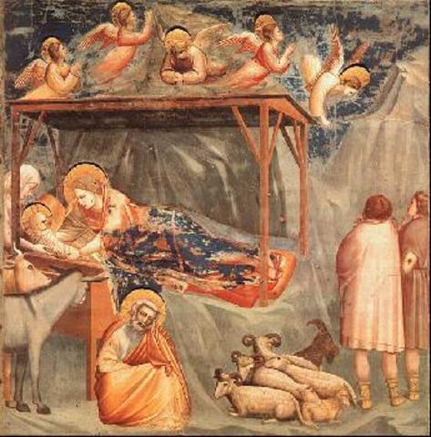 The Nativity by Giotto