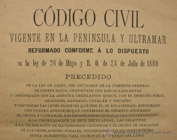 Código Civil Español