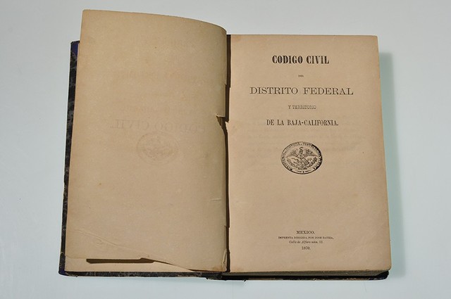 Código Civil para el Distrito Federal y Territorios Federales