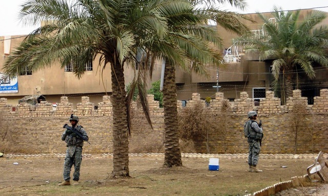 The Paratroopers Secure a Base