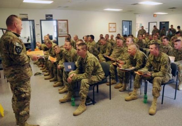 The 506th were given a Briefing