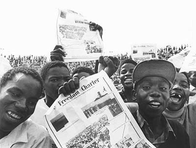 Adoption of the Freedom Charter