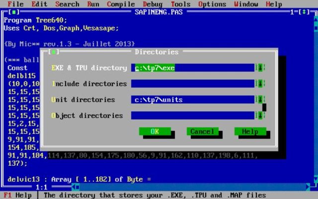 Pascal, Ms-Dos y Computación