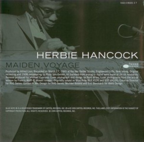 "Maiden voyage," Herbie Hancock (Song, Jazz Instrumental)