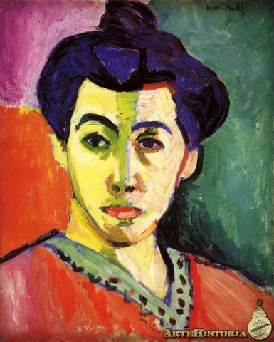 Retrato de la raya verde