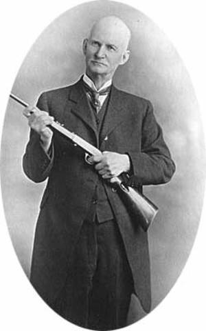 John Brownig invented the pump action shotgun
