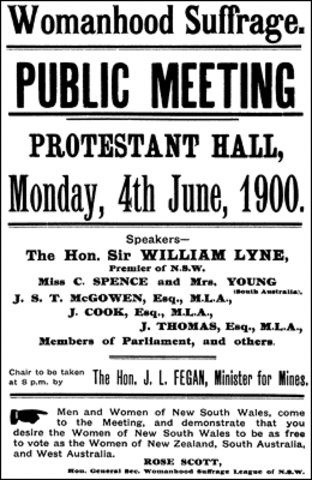 The Women's Franchise League established