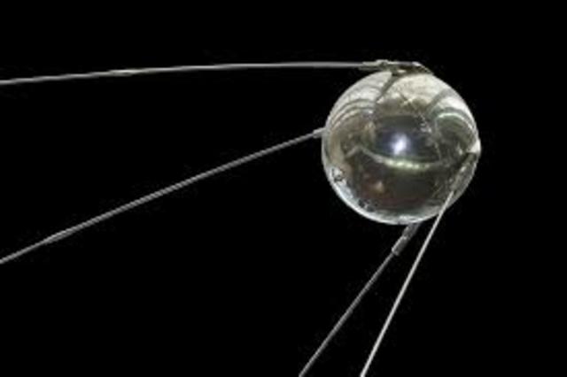 USSR Sputnik in Orbit