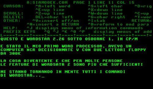 Nascita primo foglio di calcolo