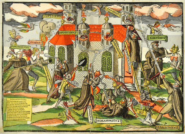 Anti-protestants force John to leave