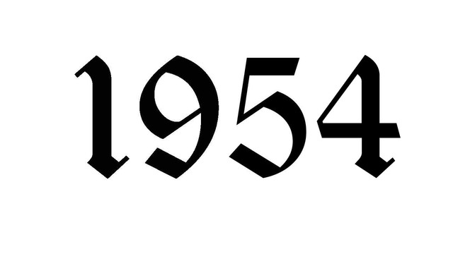 1954 Economic Indicator