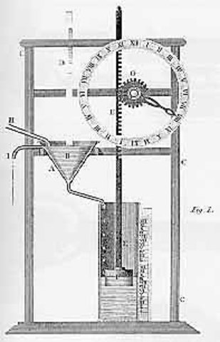 Ctesibus invents Water Clock