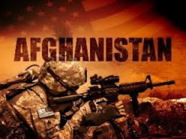 The War In Afghanistan Begins