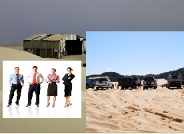 jack, rosie,David, Charley go to the storage shed outside