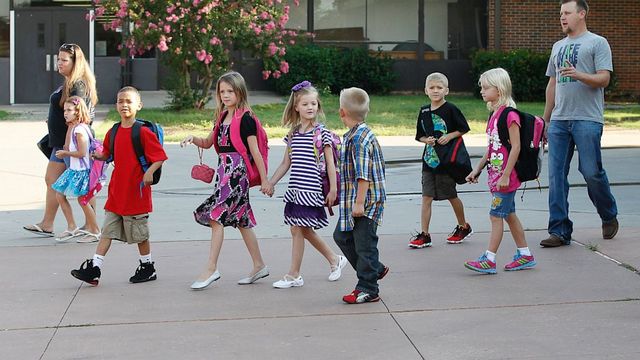 Yo empecé la escuela.