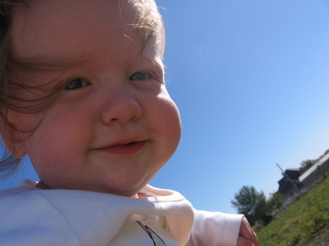 First trip to the pumpkin patch