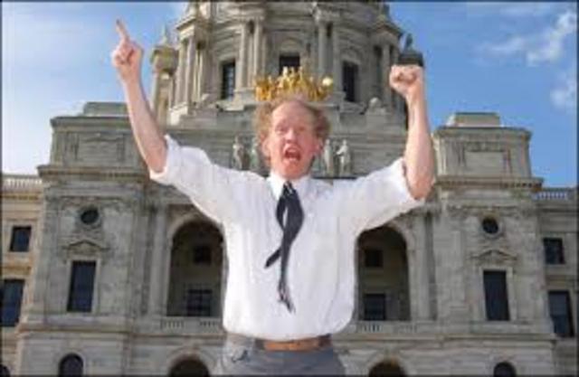 Paul Wellstone moves to Minnesota.