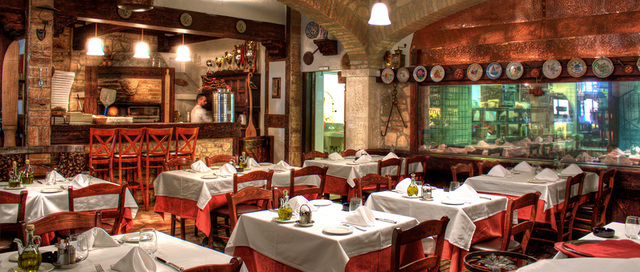 First date at Pomodoro restaurant