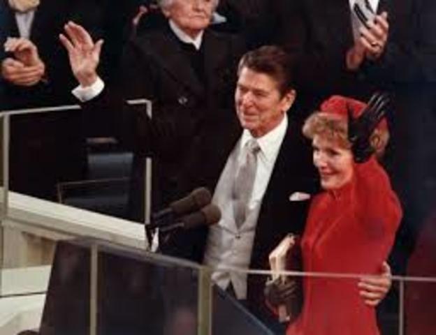 Ronald Reagan Becomes Presidne