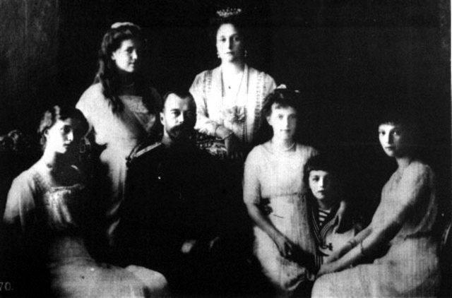 Royal family murdered