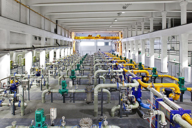 The construction of Refrigeration Plant
