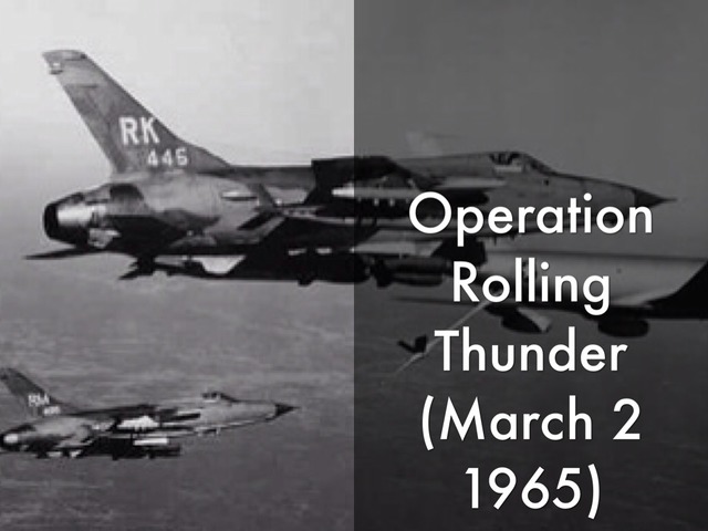 Operation Rolling Thunder