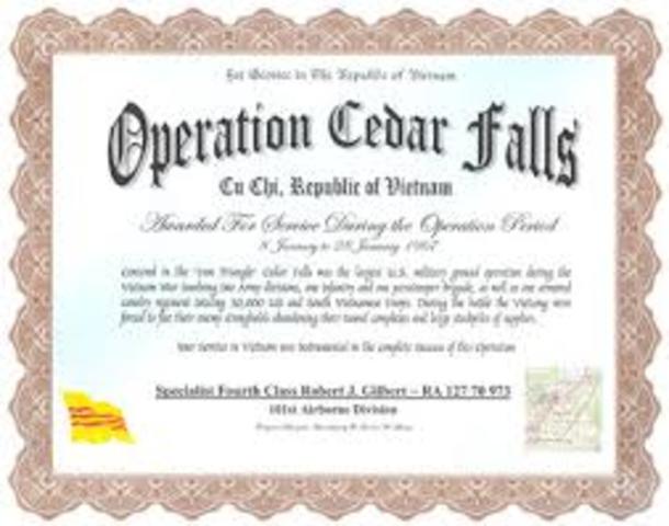 Operation Cedar Falls