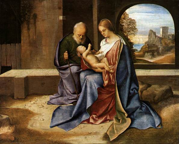 "The Holy Family" by Giorgione
