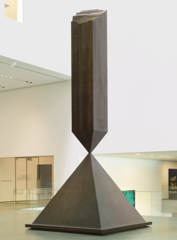 Broken Obelisk by Barnett Newman