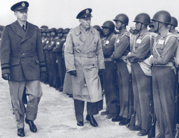 Marshall leave China