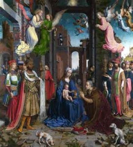 "The Adoration of Kings" by Jan Gossaert