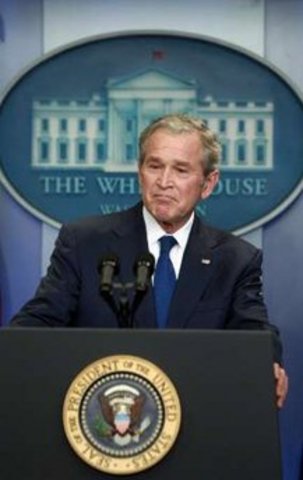 President Bush address to Mathematics Panel