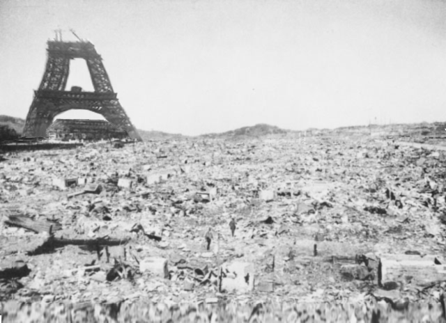 Germans bomb Paris;