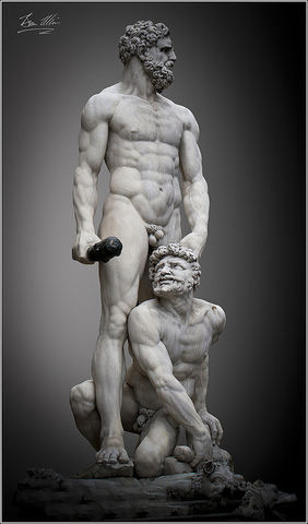 Hercules and Cacus by Baccio Bandinelli