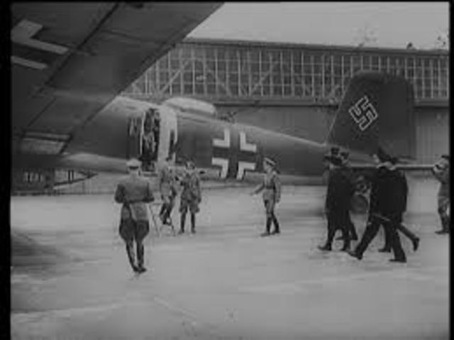 Hitler Announced the Creation of A New Airforce