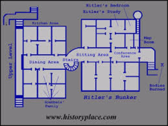 Hitler Moves into a Bunker