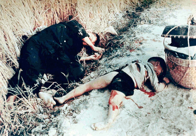 U.S. soldiers kill hundreds of Vietnamese civilians in the town of Mai Lai.
