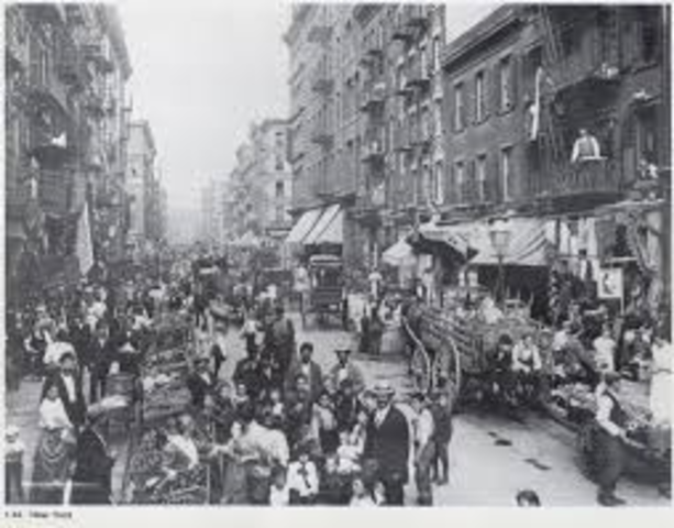 Heavy Period of Immigration: 1880-1920