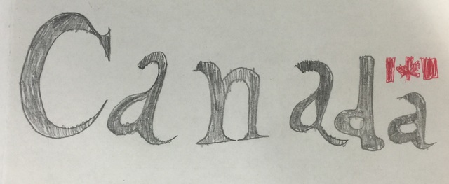 Jaques Cartier uses the word "kanata" to describe Canada