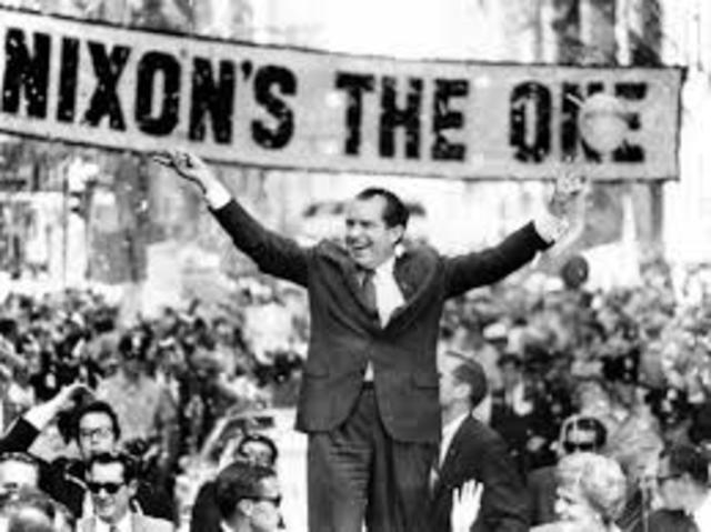 Nixon wins the election