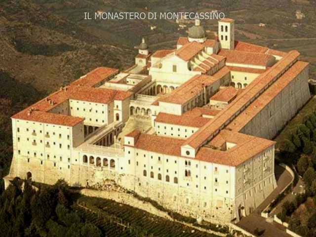 San Benedetto fonda il Monastero di Montecassino