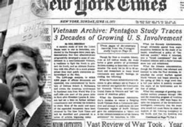Publishing of Pentagon Papers