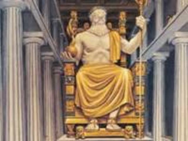 Estatua de Zeus en Olimpia