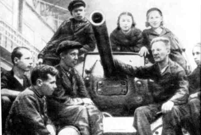 Сборка первого танка