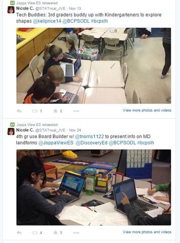 Tech Buddies and Discovery Ed Board Builder