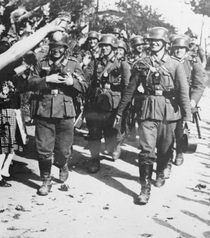 hitler invade sudetenland