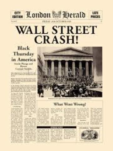 The Wall Street Crash of 1929