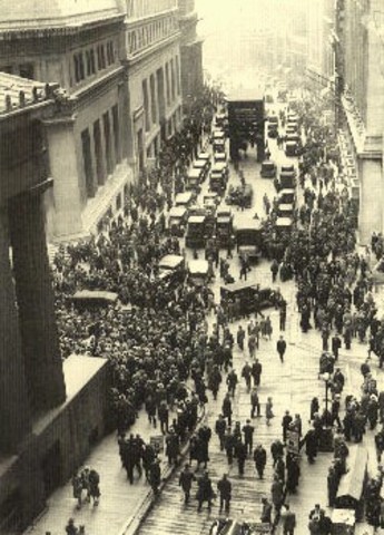 BLACK TUESDAY OR THE STOCK MARKET CRASH