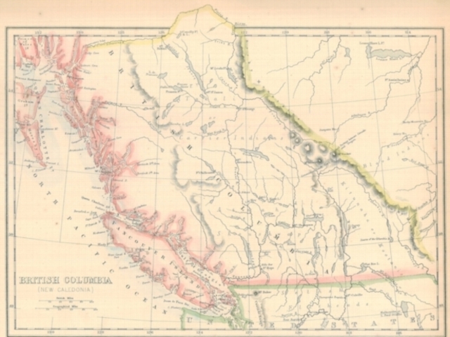 Colony of British Columbia (mainland) Established