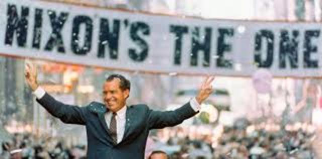 Richard Nixon elected POTUS